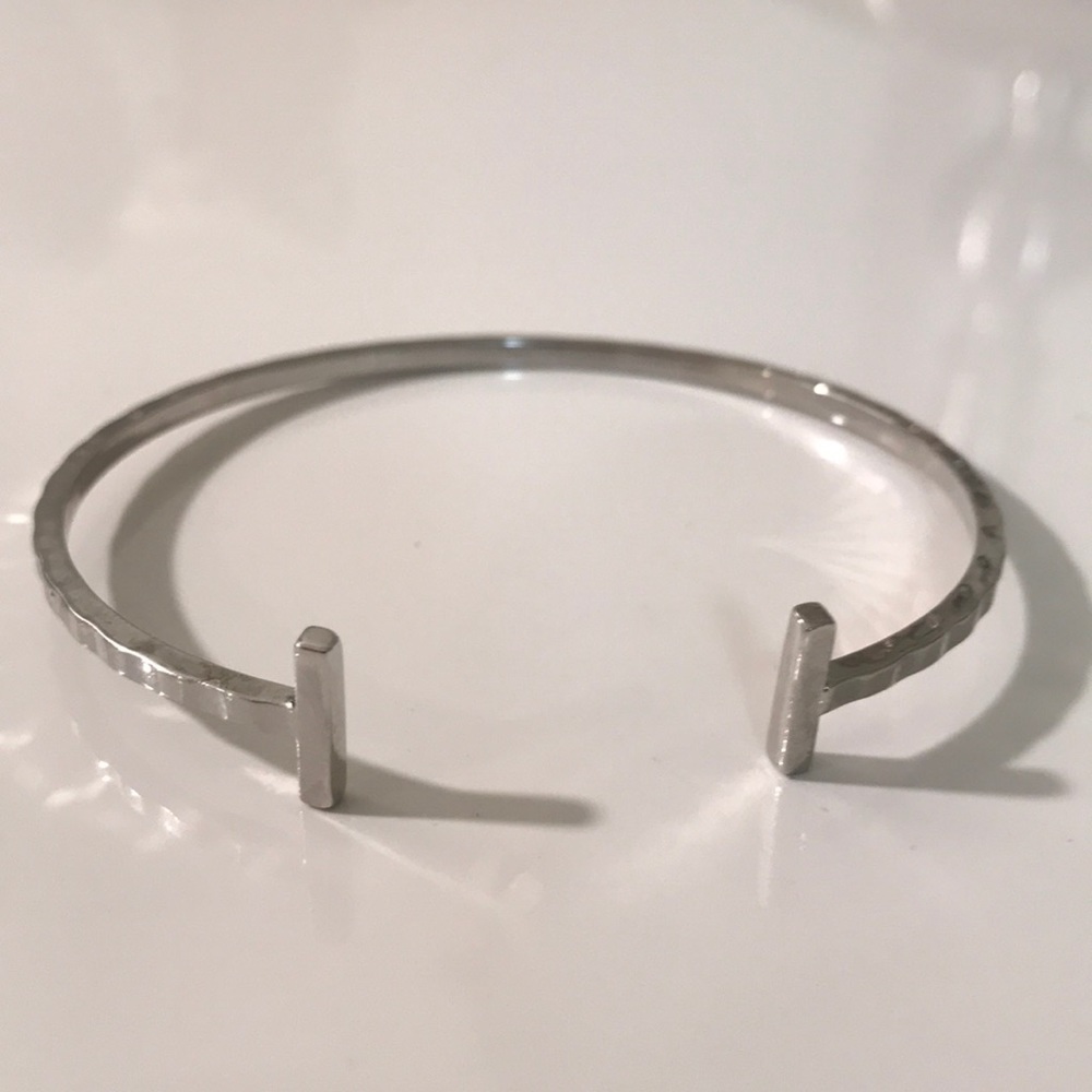 2 BAR SILVER BRACELET